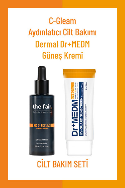 the fair. C Vitamini Aydınlatıcı Leke Karşıtı Ton Eşitliği Serum ve Dr+medm 5...