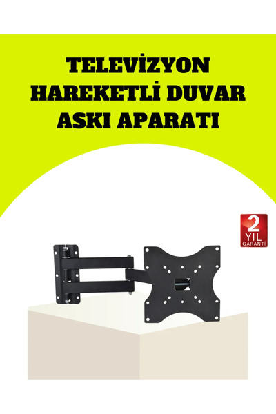 Genel Markalar VESA Uyumlu Hareketli TV Askı Aparatı Kolay Montaj