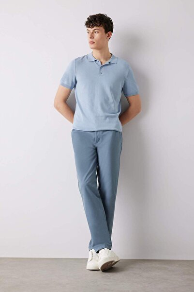 DeFacto Pantaloni din pânză Chino cu picioare drepte D7349AX25SP