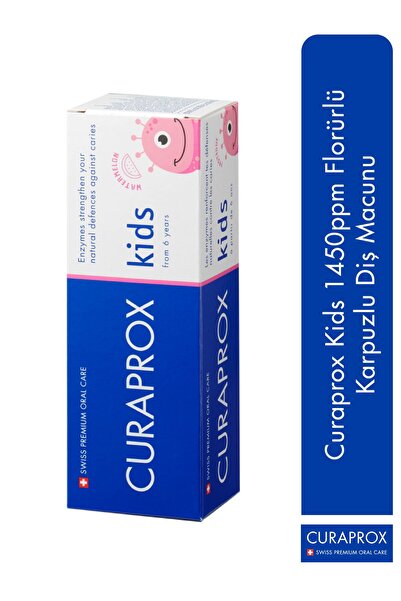 Curaprox Kids 1450ppm Florürlü Karpuzlu Diş Macunu 60ml