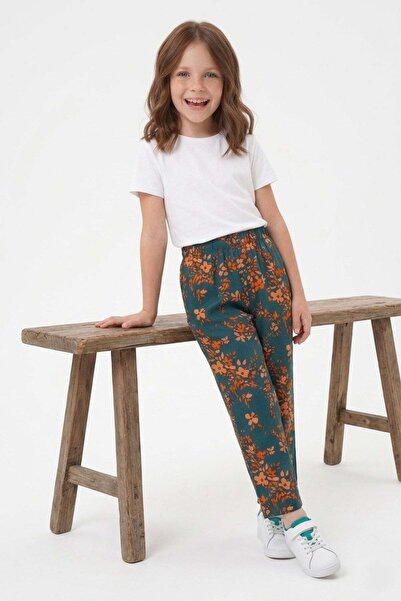 Fulla Moda Sa deznom Dečije pantalone sa elastičnim strukom