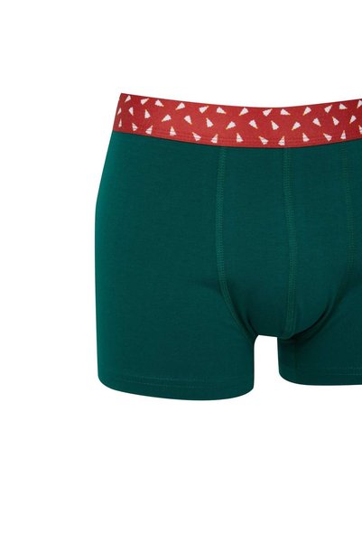 DeFacto Men's Christmas Themed 3-Piece Boxers E0046Ax24Cw