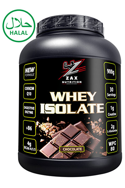 zax nutrition بروتين مصل اللبن المعزول 900 جرام 30 حصة من مسحوق البروتين بالش...