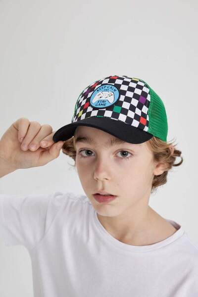 DeFacto Gabardin Cap Şapka Erkek Çocuk Z3682A624SM