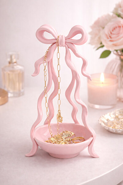 Miolette Fiyonk Tasarımlı Dekoratif Takı & Aksesuar Standı (Miolette Anahtart...