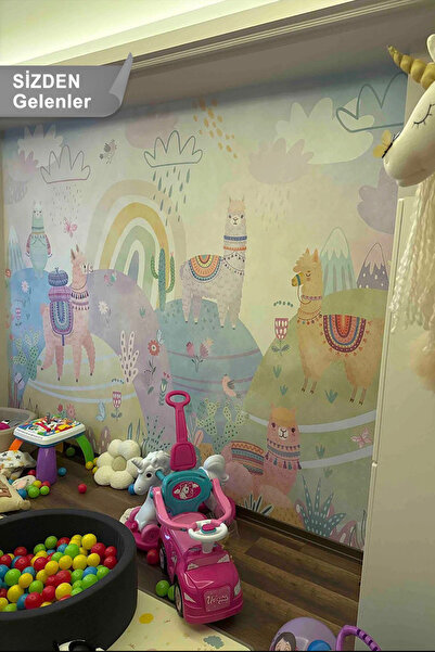 dreamwall Kız Çocuk Odası Duvar Kağıdı -Isı ve Ses Yalıtımı Yırtılmaz