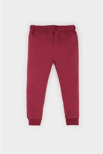 DeFacto Pantaloni de trening uni basic cu talie elastică pentru fetiță D0807A...