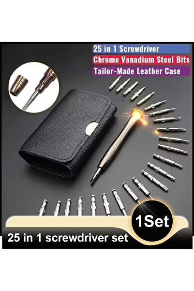 Choice مجموعة واحدة من 25 مفك براغي دقيق لإصلاح وتفكيك الهواتف المحمولة وأجهز...