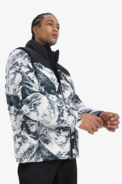 DeFacto Palton hidrofug supradimensionat - cu potrivire largă, cu fermoar, re...