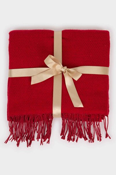 DeFacto Women's New Year Themed Woven Scarf D0018Ax24Wn