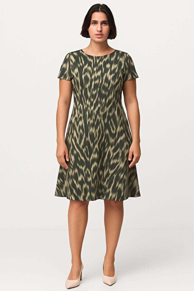 COTENCONCEPT Φόρεμα από χτενισμένο βαμβακερό ύφασμα με άνετη εφαρμογή