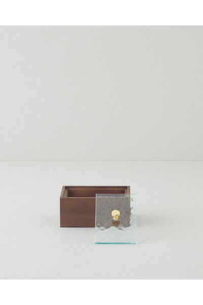 English Home Kavita Dekoratif Kutu 15x10x8 cm Koyu Kahverengi