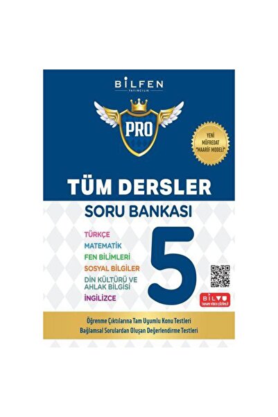Bilfen Yayıncılık 5. Tüm Dersler Sınıf Pro Soru Bankası