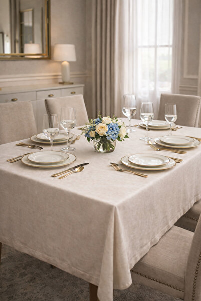 Elen's ΒΕΛΟΥΔΙΝΟ D Με υφή Χωρίς Ραφές M Τραπεζομάντηλο ΟΙΚΟΝΟΜΙΚΗ ΚΡΕΜΑ για Κ...