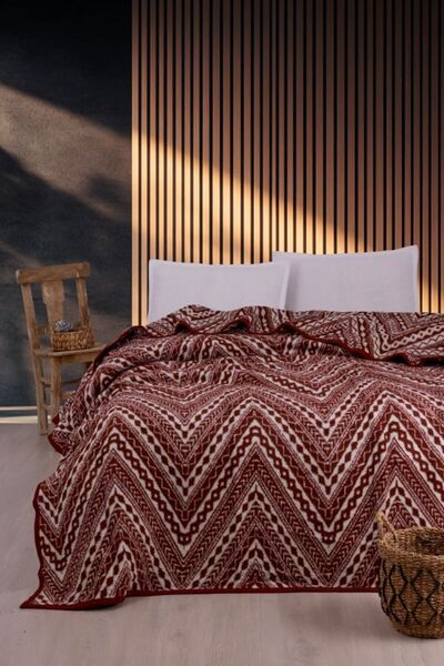 Sesli Luxury Plush Blanket 22122b Single 160x220 - Thick Warming Blanket