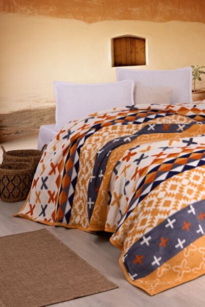 SESLİ HOME Κουβέρτα Darcy Plush King Size 200x230 εκ