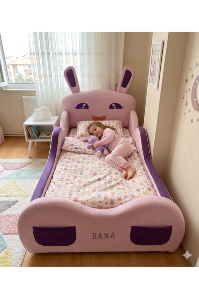 Puf Bebe Montessori Serisi _yumuşacık Puf_çocuk_bebek_tavşanlı Yatak 120x200 ...