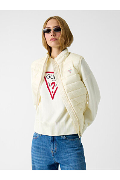 Guess Jeans Vesta pentru femei Gj Puffer
