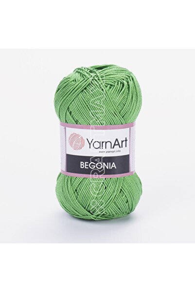 Yarnart بيجونيا - خيط حياكة يدوي مرسيريزي أخضر-6332