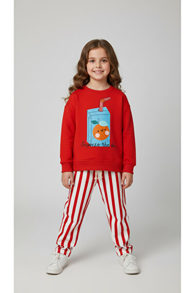Booni Jooni Set de trening Squeeze The Day cu imprimeu