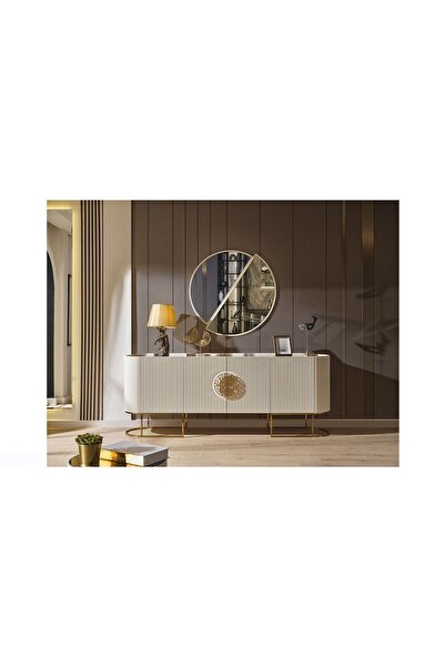 mobilyabazari Guccix Ekru Yemek Odası Konsol