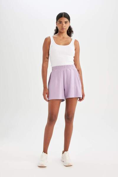 DeFacto Pantaloni scurți modal pentru sportivi, cu croială standard, D1278AX24HS