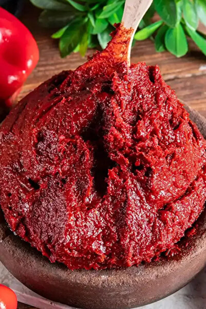 Bahçem Antep Usulü Karışık Acılı Salça 1 Kg ( Acı Biber-Domates)