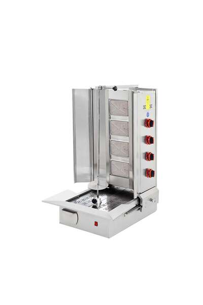 HİMAKSAN Tüplü 4 Radyanlı Alttan Motorlu Döner Ocağı