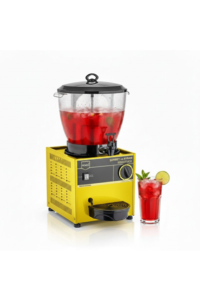 Remta Elegance ST25 16 Litre Şerbet ve Ayran Soğutucu - Sarı