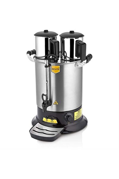 Remta Platin Model Çift Demlikli Çay Makinesi 17 lt