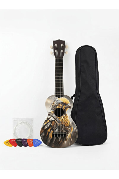 gonzales Σοπράνο Ουκουλέλε με Καναρινικό Σχέδιο