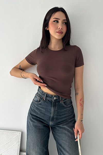 Noa&Noa Basic Short Sleeve Body – Black Fit