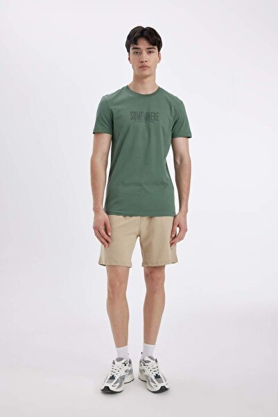 DeFacto Pantaloni scurți slim fit cu picior îngust A3893AX24HS