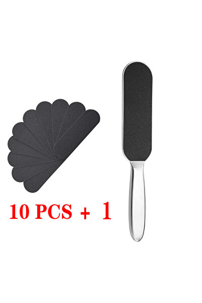 Choice 11pcs 11pcs/Set Pedicure Feet Care Metal Handle Foot and Coarse of Fin...