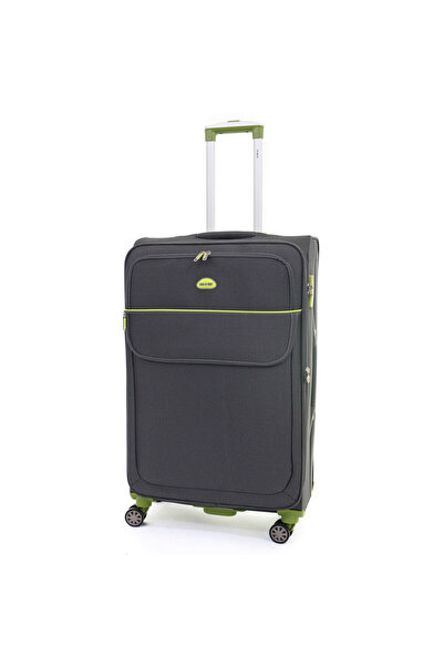 Lamonza Troler Superlight, 78X47x29 cm, 3.6 kg, extensibil 30%, gri / verde