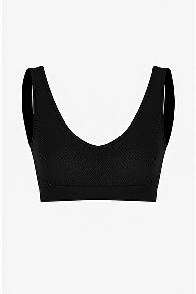 Penti Siyah Seamless Üst