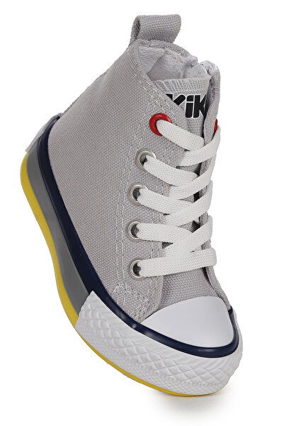 KARAMAZI Αθλητικά παπούτσια από λινό ψηλό λαιμό Tinna Lace-Up Boy