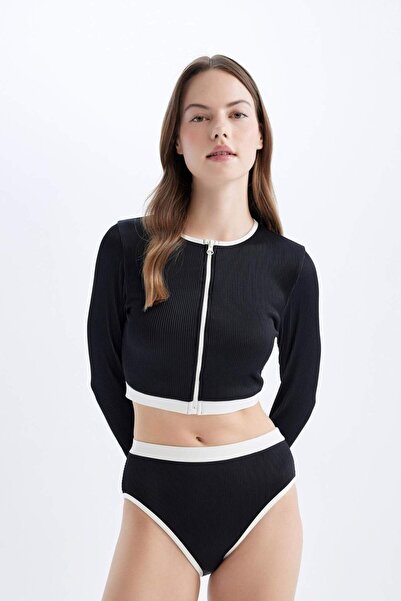 DeFacto Fall in Love Regular Fit Surfing Bikini Bottom D1084Axns