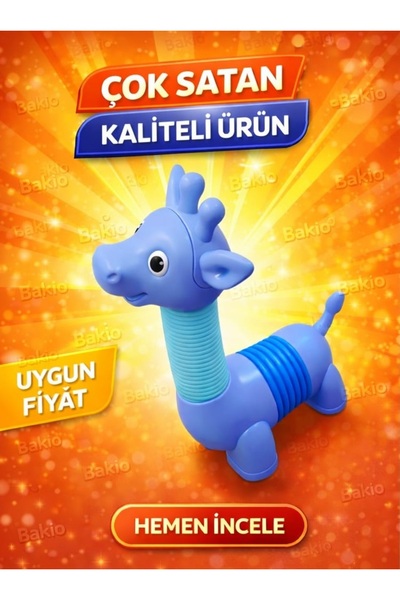 Valetto Eğitici Işıklı Uzamalı Sevimli Dinazor Oyuncak Eğlenceli El Becerili ...