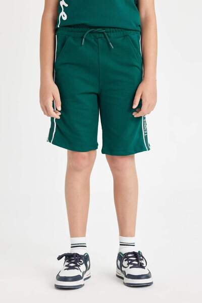 DeFacto Pantaloni scurți pentru băieți - Imprimați, C4910A824HS