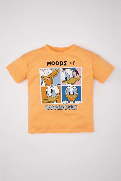 DeFacto Baby Boy Disney Mickey & Minnie Crew Neck Short Sleeve T-Shirt C9353A...