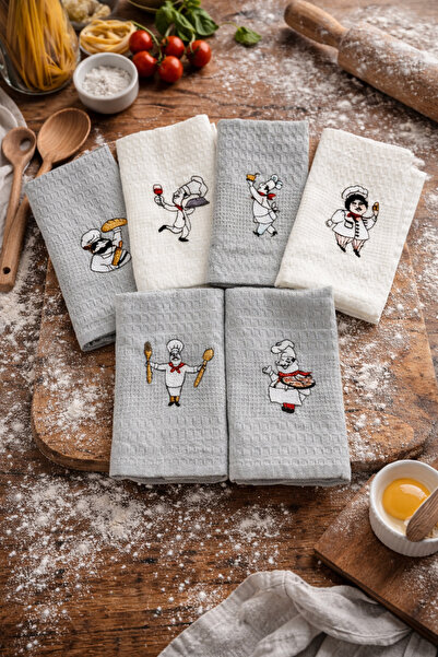 vanillasoft Vanilla Soft 6'lı Mutfak Kurulama Bezi