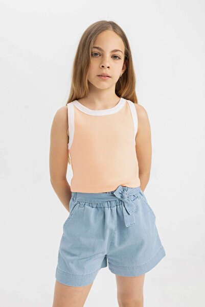 DeFacto Crew Neck Athlete Girls' Top C4716A824Sm