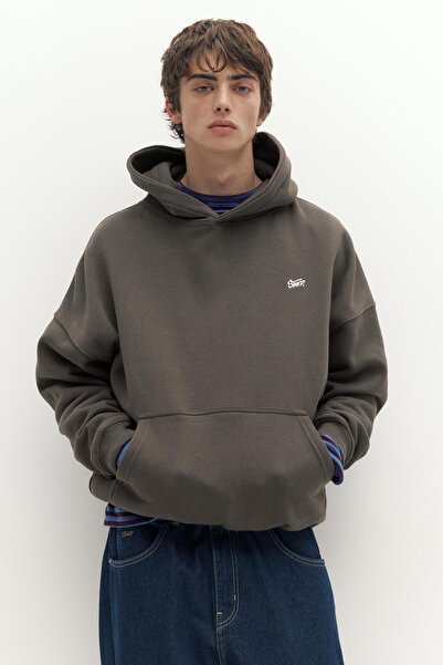 Pull & Bear STWD kapüşonlu sweatshirt