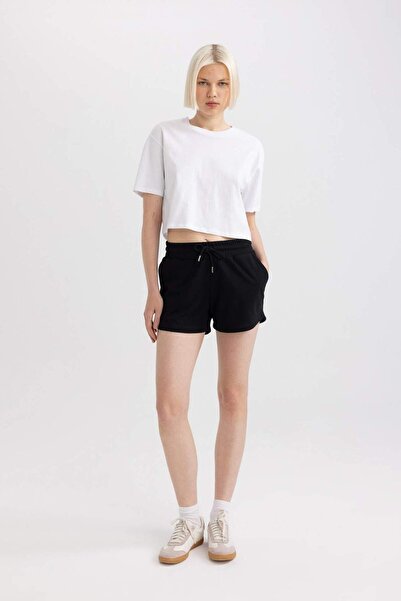 DeFacto Pantaloni scurti de bază cu talie normală C7600ax24sm