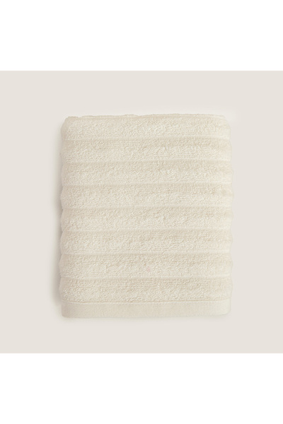 Chakra Peškir za lice sa valovima 50x80 cm, bež boje