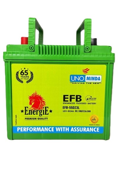 UNO Minda بطارية سيارة EFB