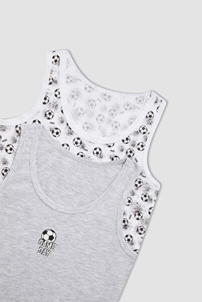 DeFacto 2-Pack Athlete Boy's T-Shirts B8552A824Sp