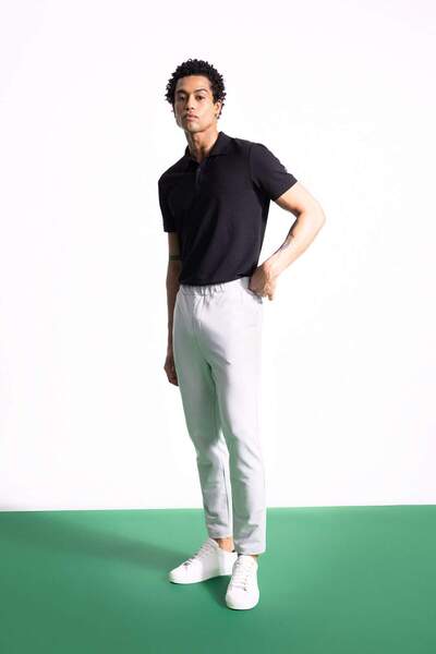 DeFacto Defactofit Sportsman Slim Jogger Sweatpants Slim Fit Tight-Fitting El...