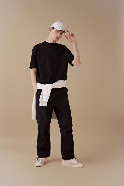 DeFacto Pantaloni Relax Fit Buzunar și talie elastică B4519ax24sp